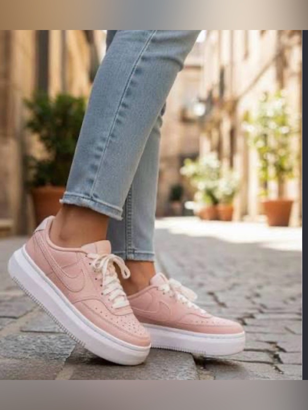 Nike Court Vision Alta Platform Sneaker